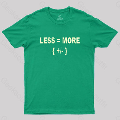 Math Is Hard Or At Least To Hear T-Shirt Green / S