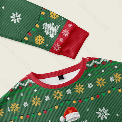 Math Merry Xmas Tree Green Ugly Christmas Sweater