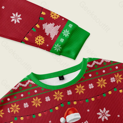 Math Merry Xmas Tree Red Ugly Christmas Sweater