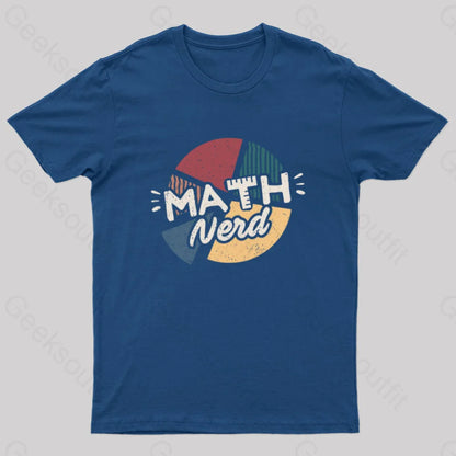 Math Rules Geek T-Shirt Navy / S