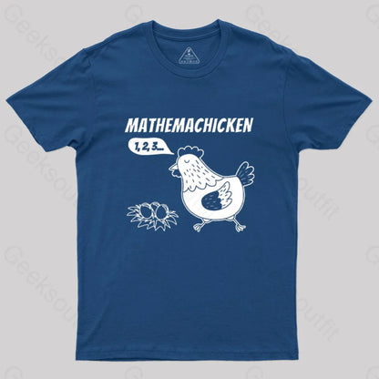 Mathemachicken T-Shirt Navy / S