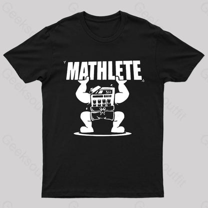 Mathlete Geek T-Shirt Black / S