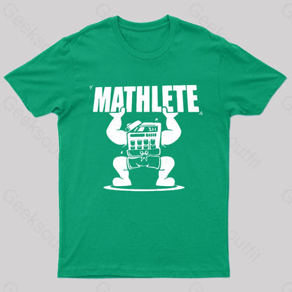 Mathlete Geek T-Shirt Green / S