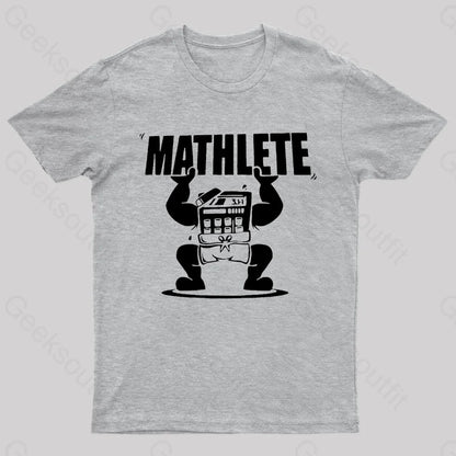 Mathlete Geek T-Shirt Grey / S