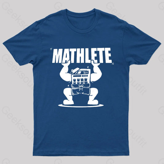 Mathlete Geek T-Shirt Navy / S