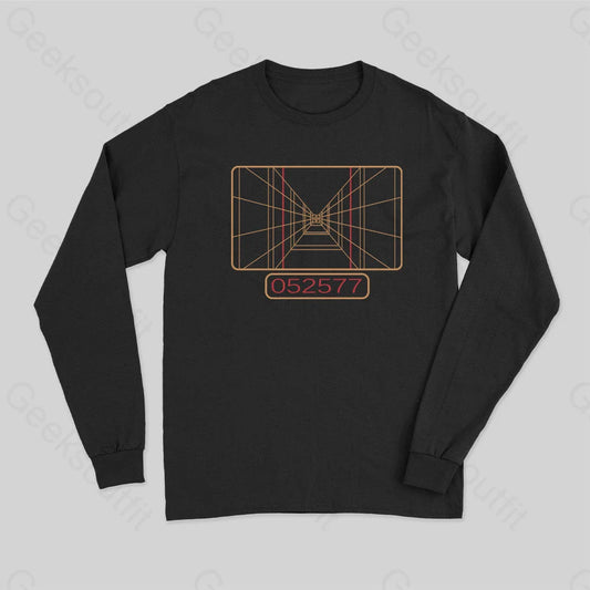 May 25 1977 Long Sleeve T-Shirt Black / S