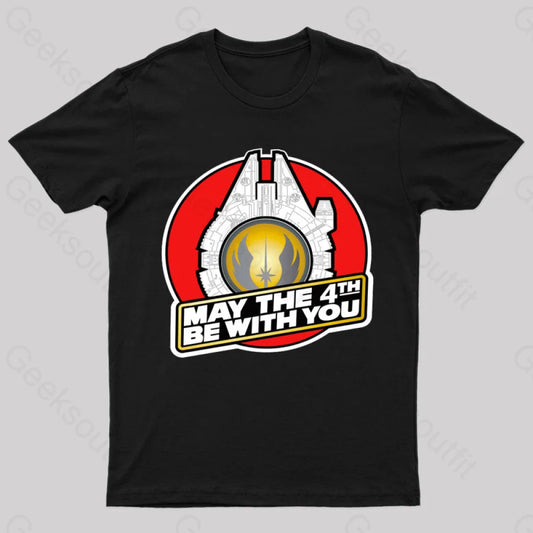 May The 4Th Be With Nerd T-Shirt Black / S