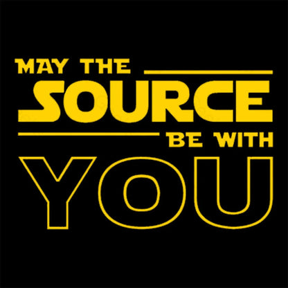 May The Source Be With You Geek T-Shirt