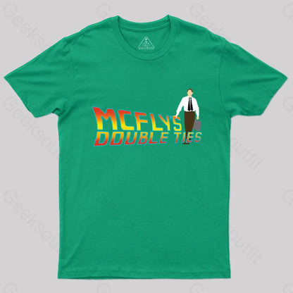 Mcfly’s Double Ties T-Shirt Green / S