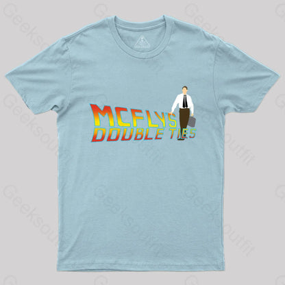 Mcfly’s Double Ties T-Shirt Light Blue / S