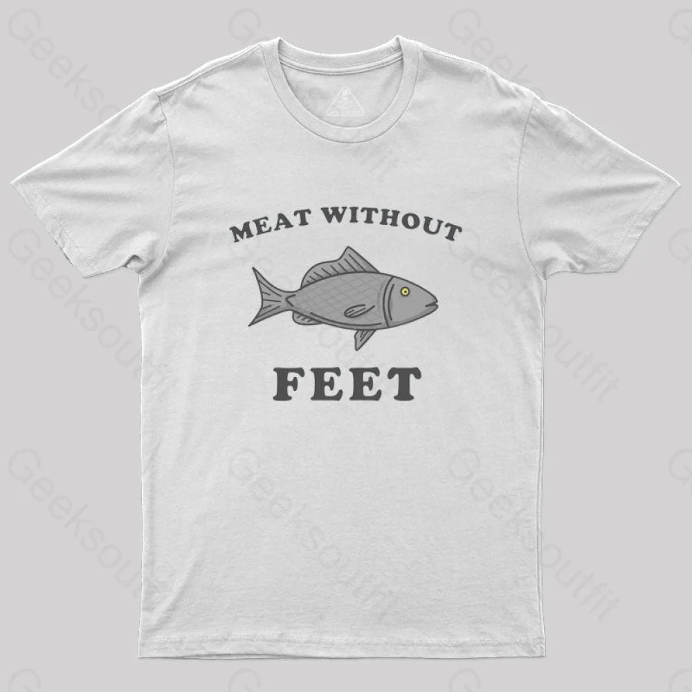 Meat Without Feet T-Shirt White / S