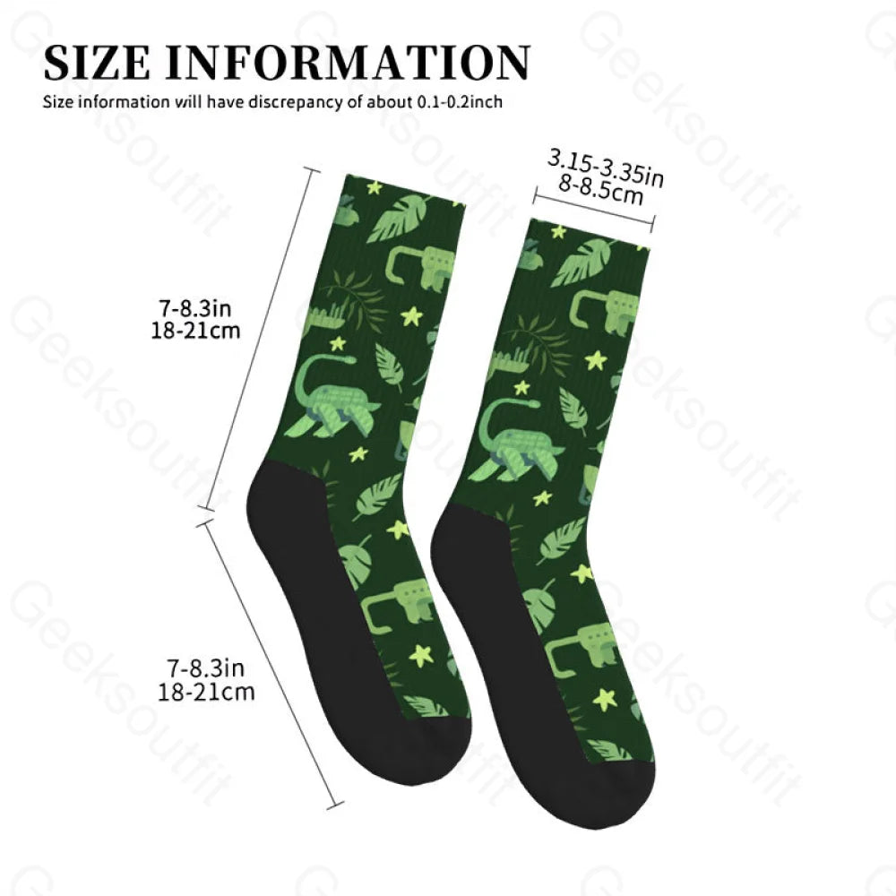 Mechanical Dinosaur Men’s Socks