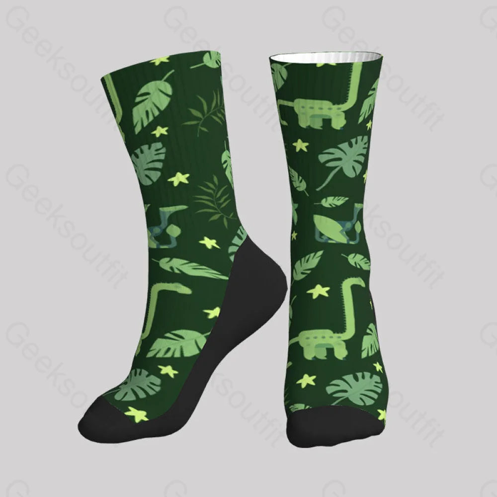 Mechanical Dinosaur Men’s Socks