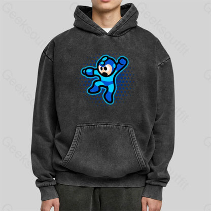 Megaman Washed Hoodie