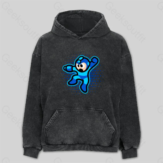 Megaman Washed Hoodie M