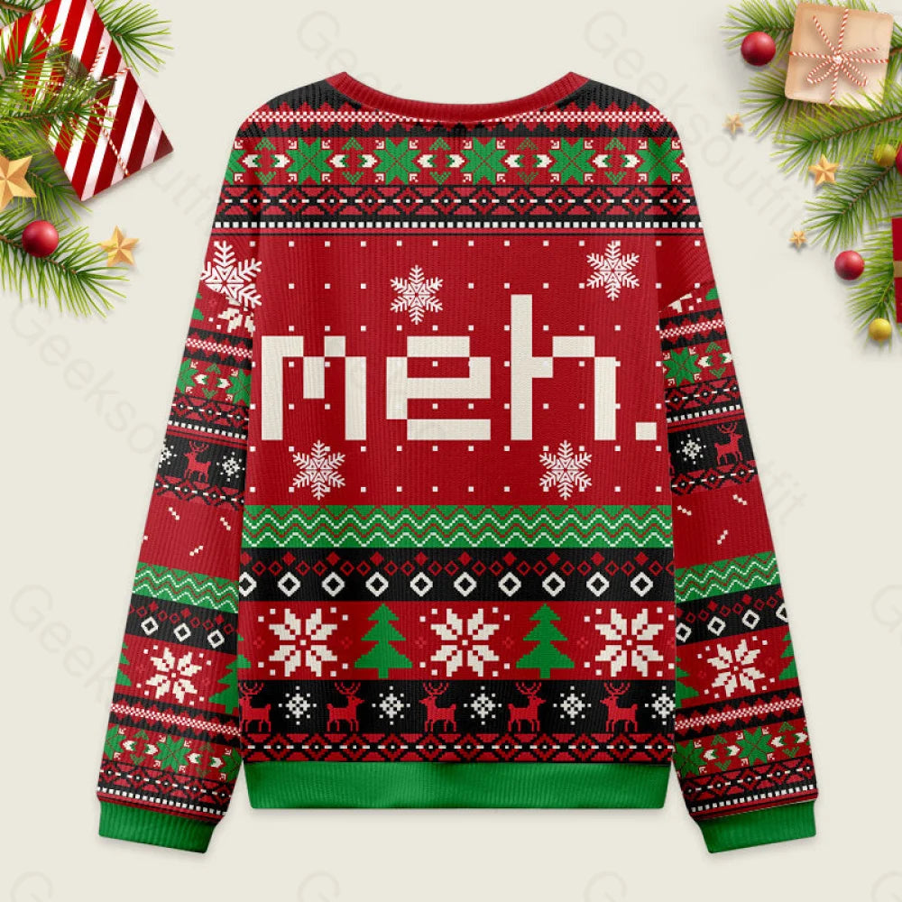 Meh Ugly Christmas Sweater