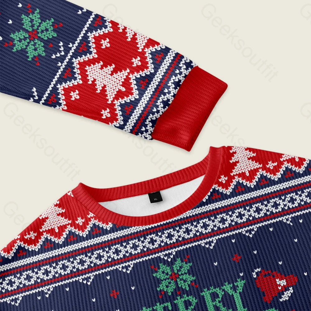 Merry Honked Christmas Funny Honk Goose Ugly Sweater