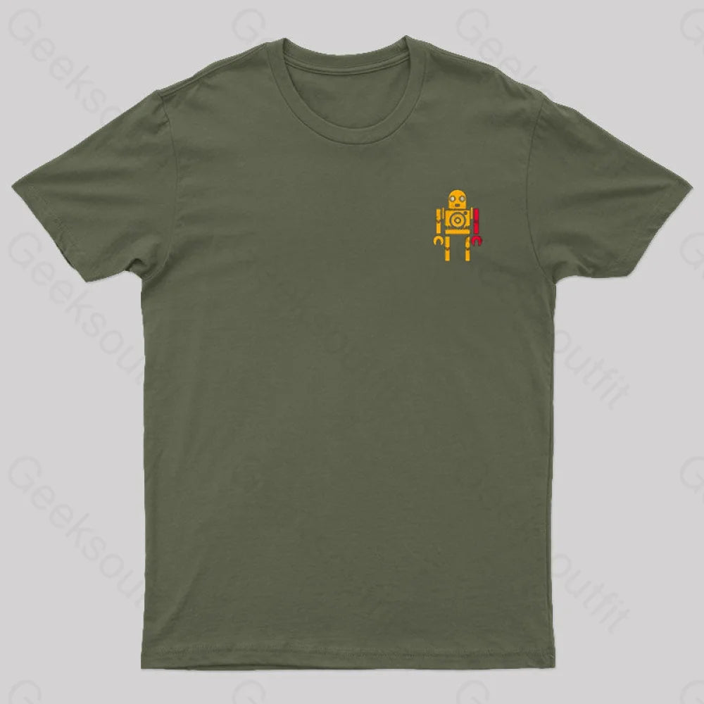 Metal Legends Series 01 Geek T-Shirt Army Green / S