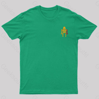 Metal Legends Series 01 Geek T-Shirt Green / S