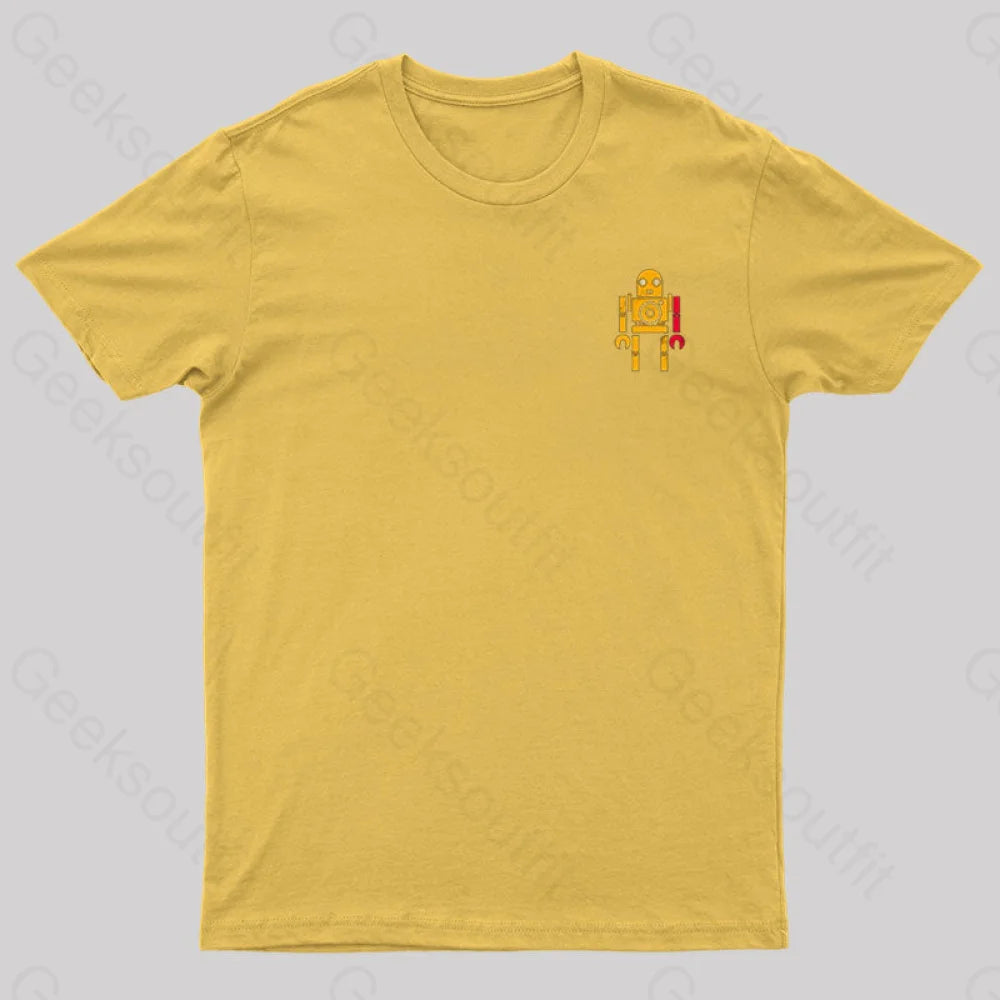 Metal Legends Series 01 Geek T-Shirt Yellow / S