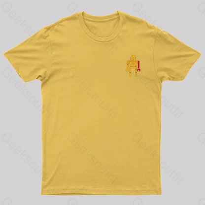 Metal Legends Series 01 Geek T-Shirt Yellow / S