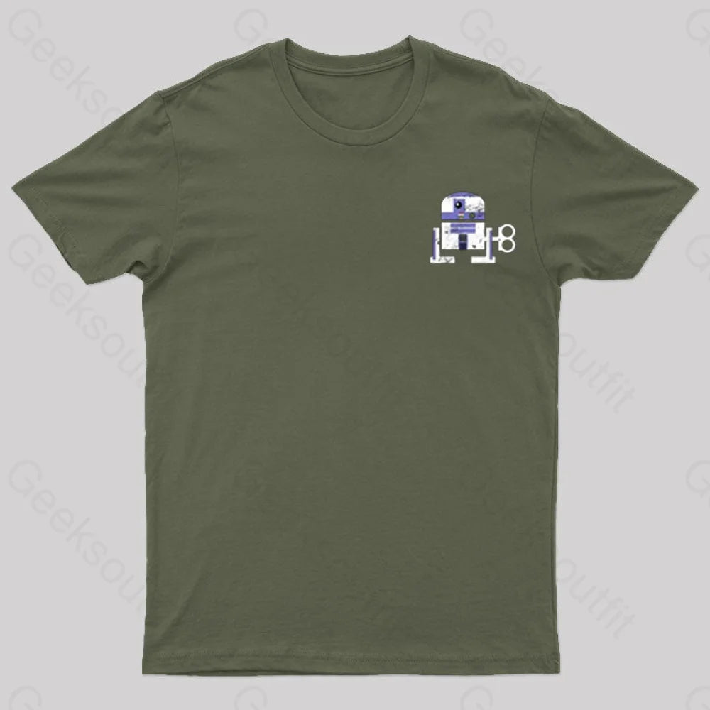 Metal Legends Series 02 Geek T-Shirt Army Green / S