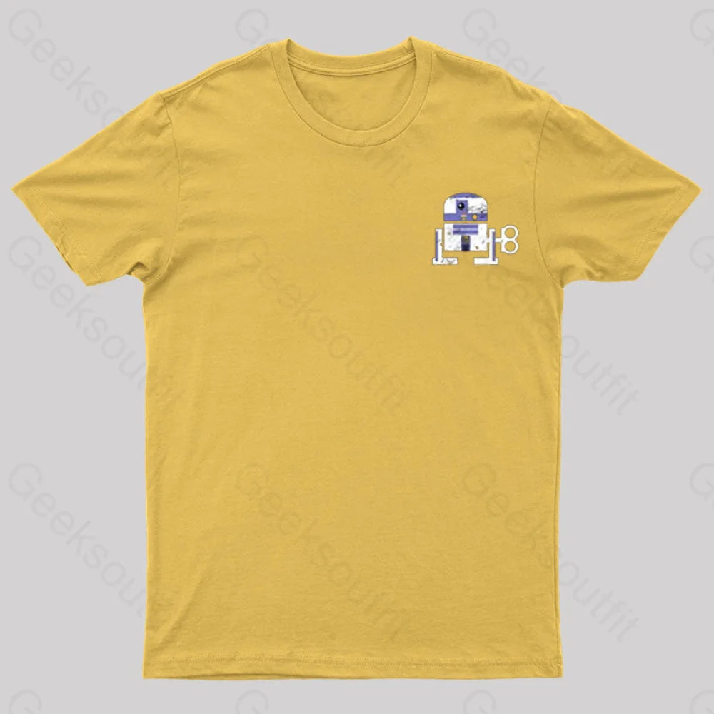 Metal Legends Series 02 Geek T-Shirt Yellow / S