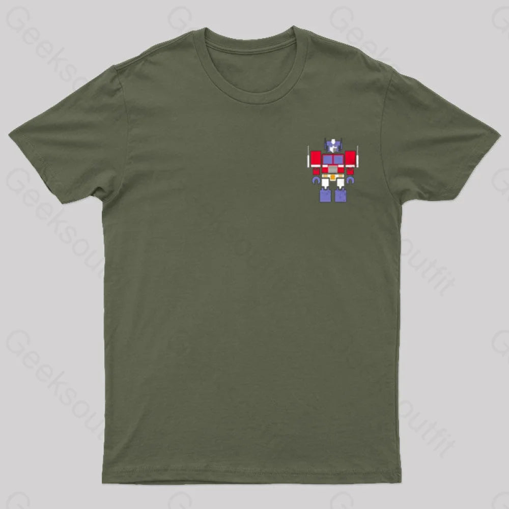 Metal Legends Series 04 Geek T-Shirt Army Green / S