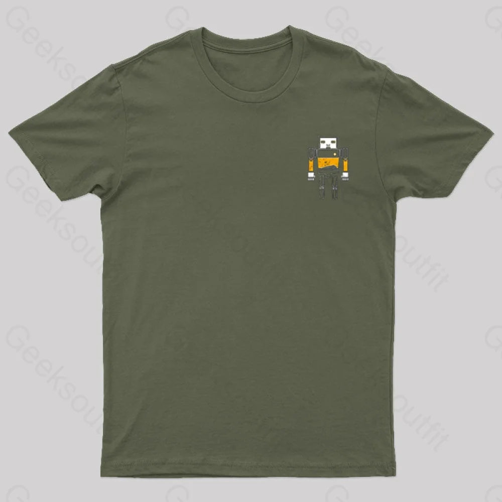 Metal Legends Series 05 Geek T-Shirt Army Green / S