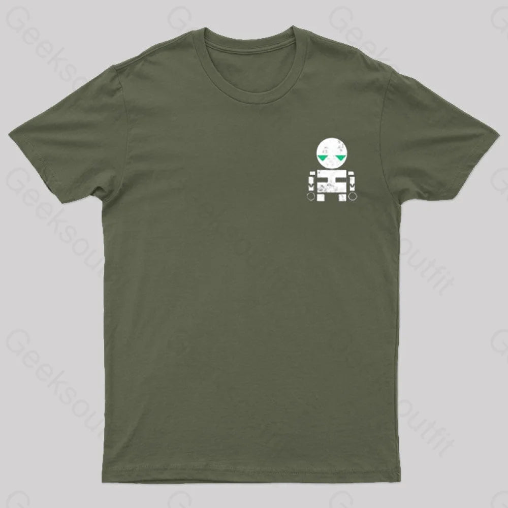 Metal Legends Series 06 Geek T-Shirt Army Green / S