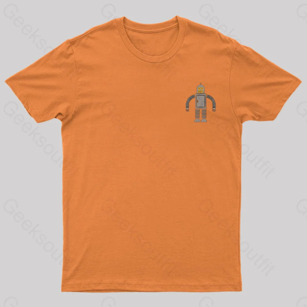 Metal Legends Series 07 Nerd T-Shirt Orange / S