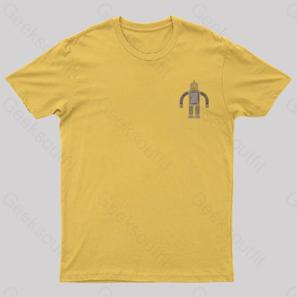 Metal Legends Series 07 Nerd T-Shirt Yellow / S