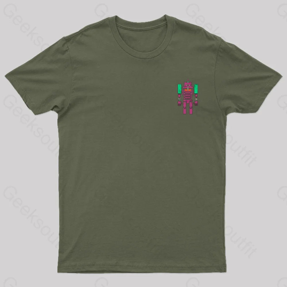 Metal Legends Series 09 Nerd T-Shirt Army Green / S