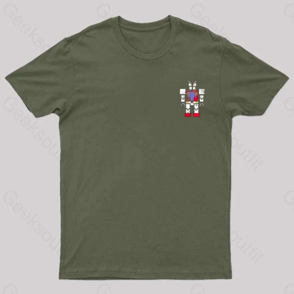 Metal Legends Series 11 Nerd T-Shirt Army Green / S