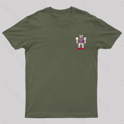 Metal Legends Series 11 Nerd T-Shirt Army Green / S