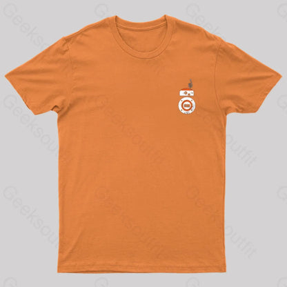 Metal Legends Series 14 Geek T-Shirt Orange / S