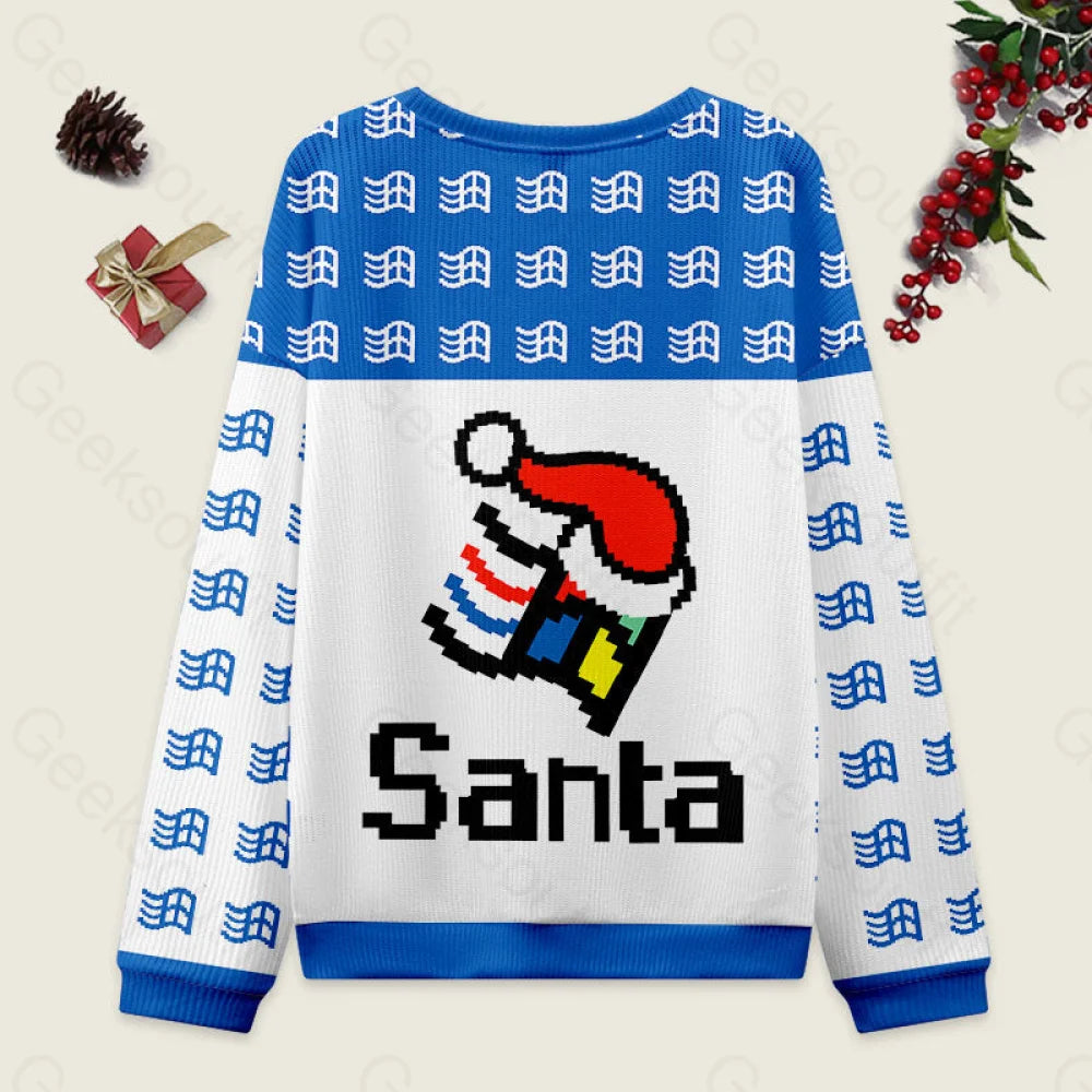 Micro Santa Ugly Christmas Sweater