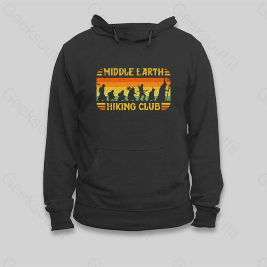 Middle Earth Hiking Club Hoodie - Geeksoutfit