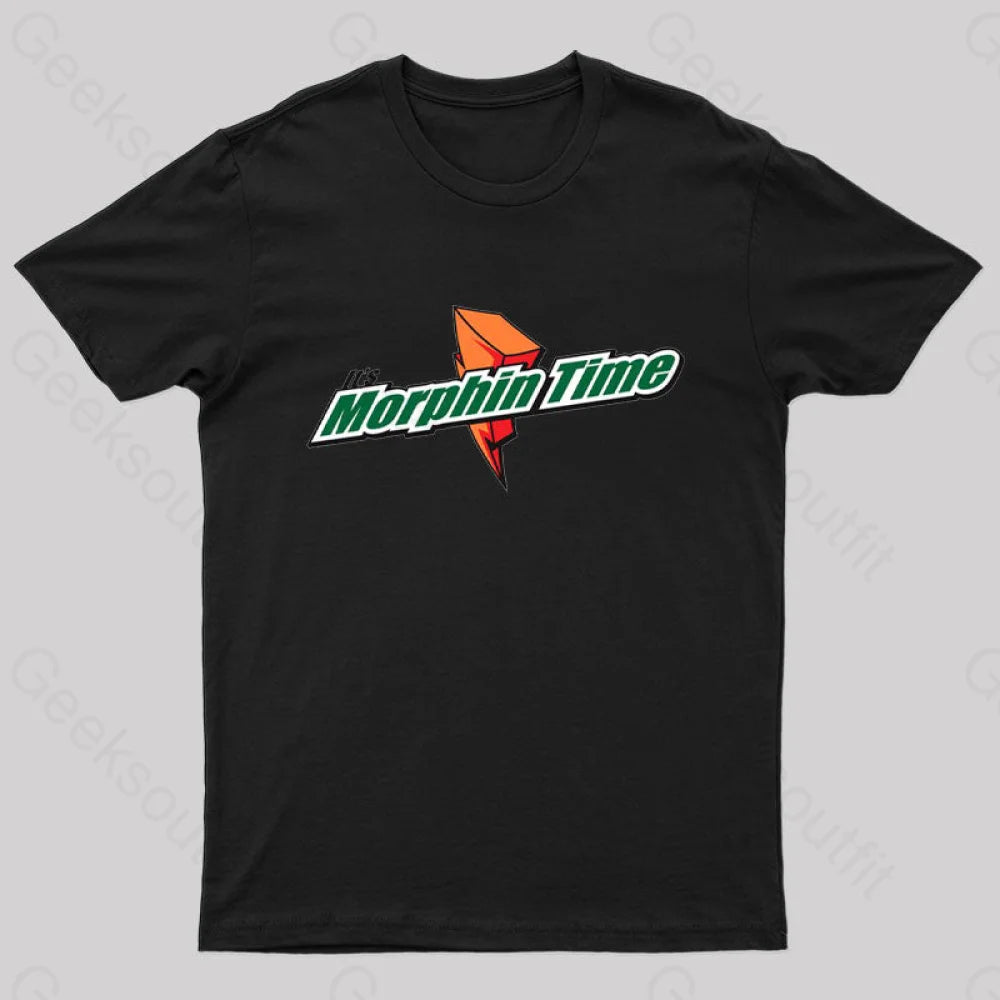 Mighty Power Drink Nerd T-Shirt Black / S