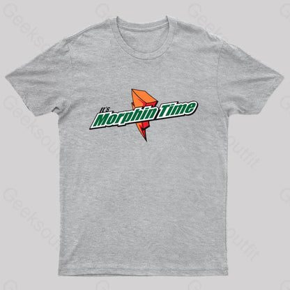 Mighty Power Drink Nerd T-Shirt Grey / S