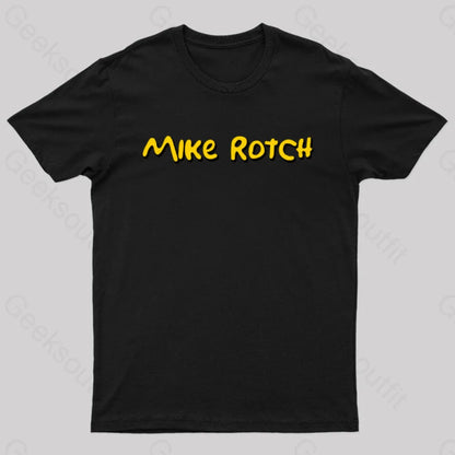 Mike Rotch Nerd T-Shirt Black / S