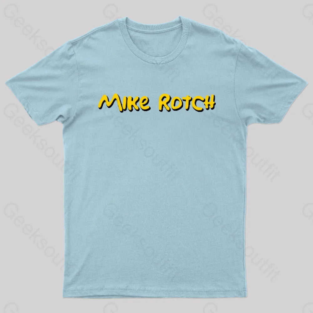 Mike Rotch Nerd T-Shirt Light Blue / S