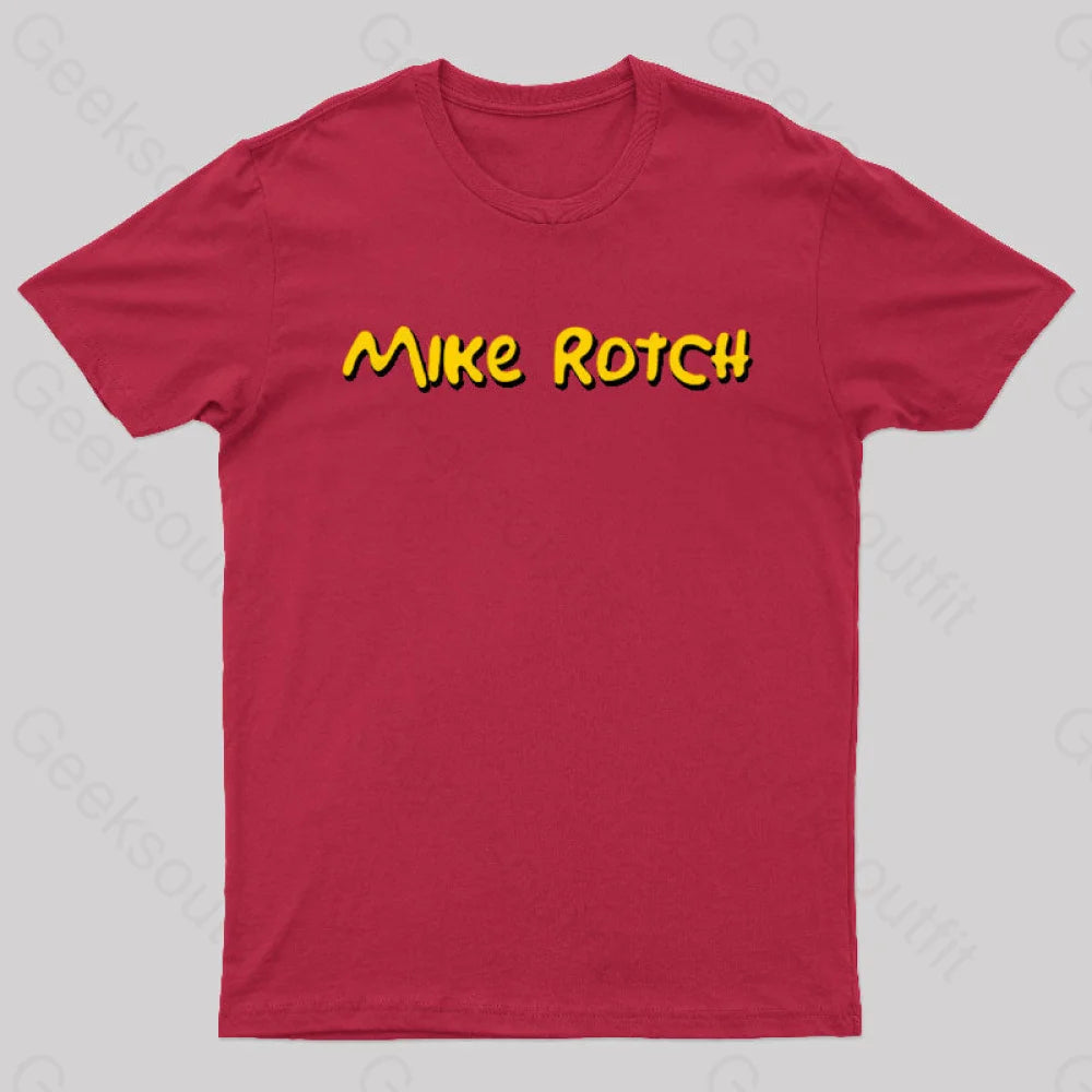 Mike Rotch Nerd T-Shirt Red / S