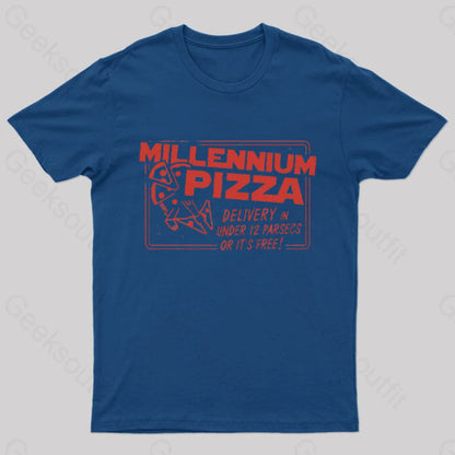 Millennium Pizza T-Shirt Navy / S