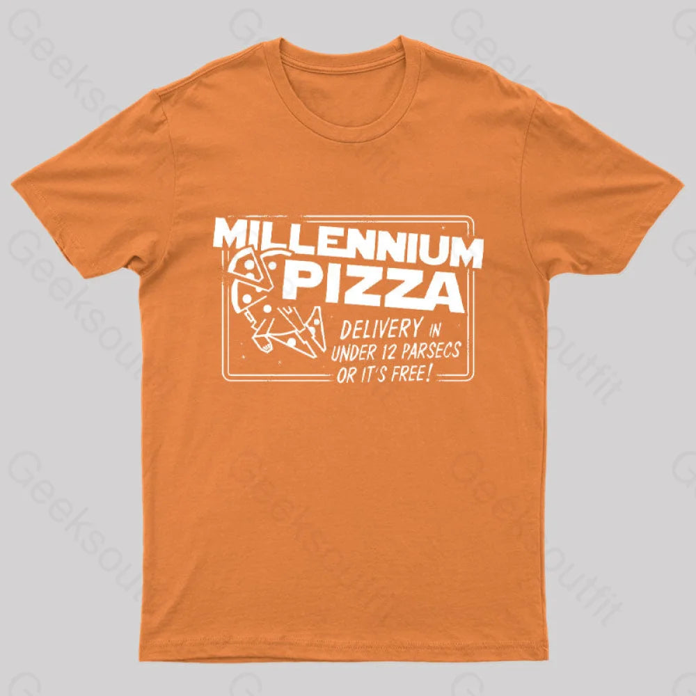 Millennium Pizza T-Shirt Orange / S