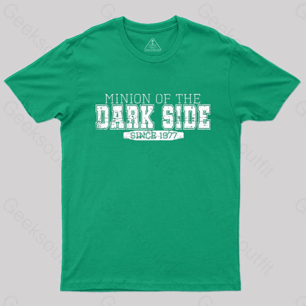 Minion Of The Dark Side T-Shirt Green / S