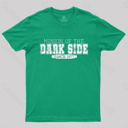 Minion Of The Dark Side T-Shirt Green / S