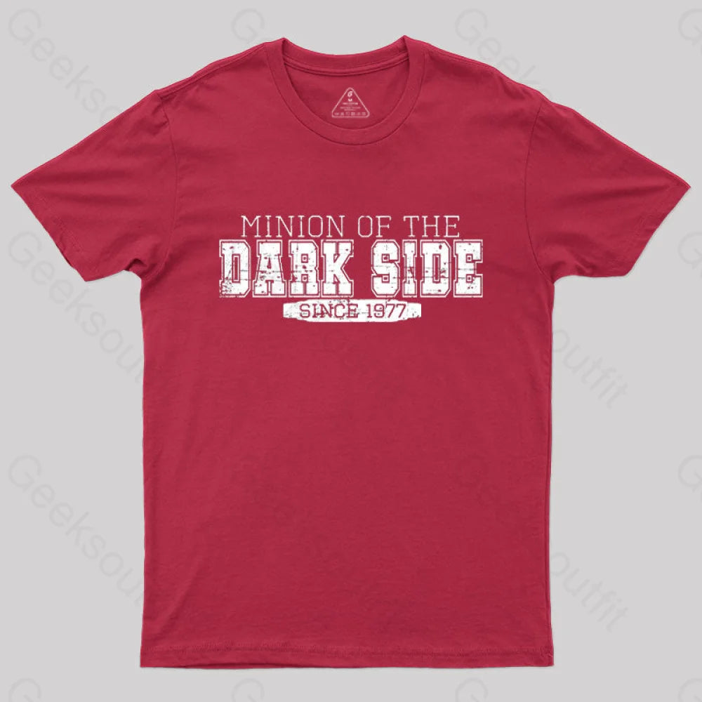 Minion Of The Dark Side T-Shirt Red / S