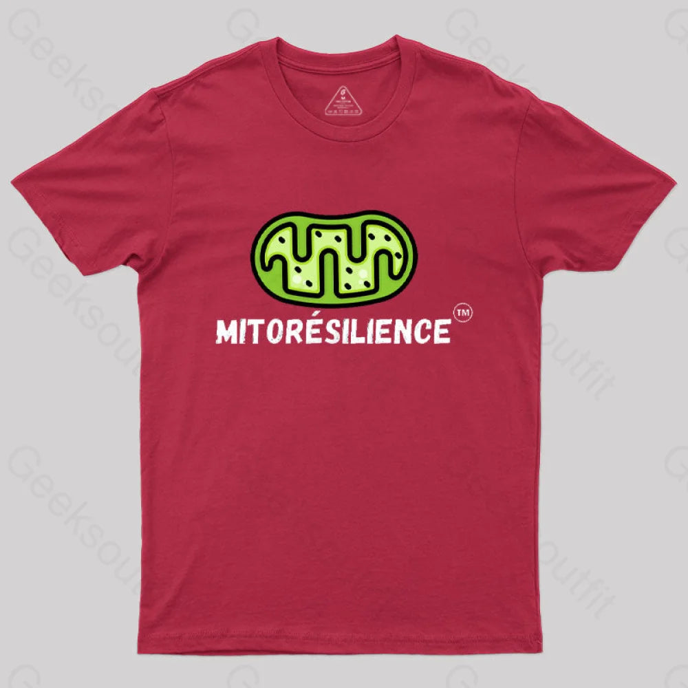 Mitochondria T-Shirt Red / S