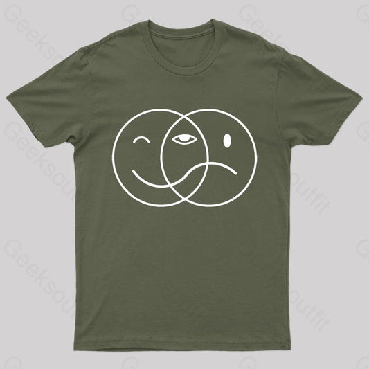 Mixed States Geek T-Shirt Army Green / S